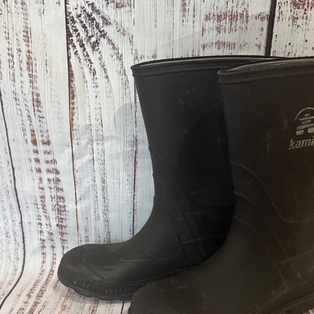 Kamik Classic Black Waterproof Boots - Picture 4 of 5